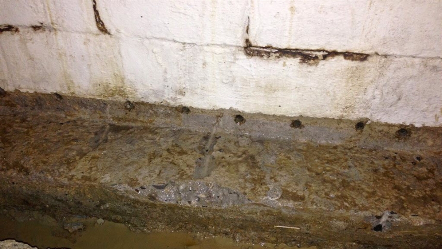 Basement leak